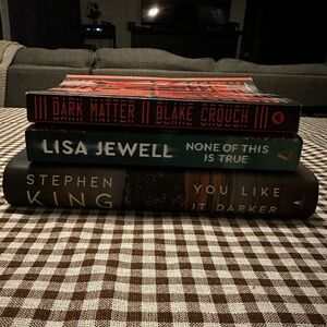 Set of 3 Thriller/ Horror books